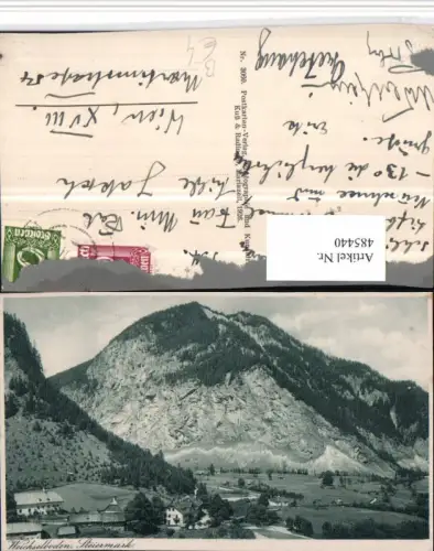 485440,Weichselboden b. Mariazell Teilansicht