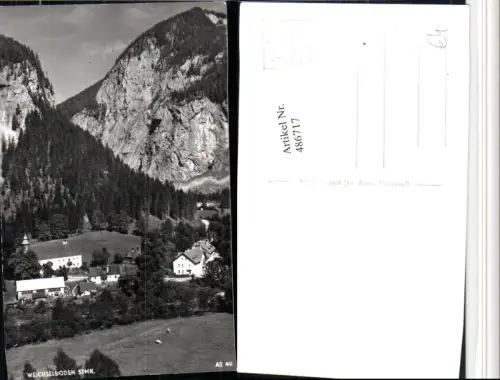 486717,Weichselboden b. Mariazell Teilansicht