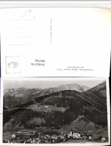 486766,Aflenz Totale m. Hochschwab Bergkulisse