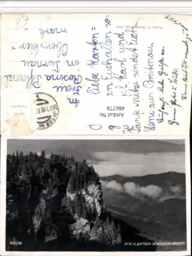 486778,Hochlantsch Schüsserlbrunn Kapelle b. Breitenau