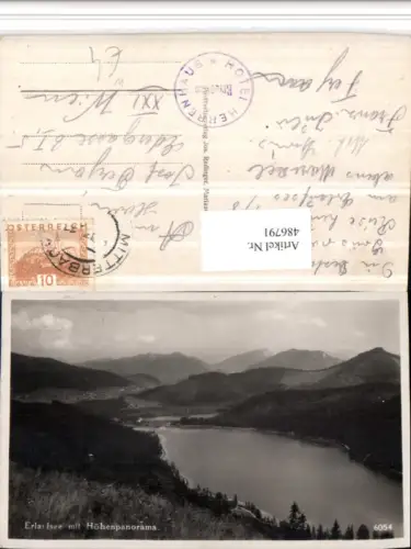 486791,Erlaufsee See b. Mariazell m. Höhenpanorama Bergkulisse