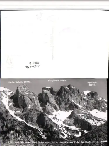 486810,Panorama v. Alpenhotel Bodenbauer b. Aflenz Bergkulisse