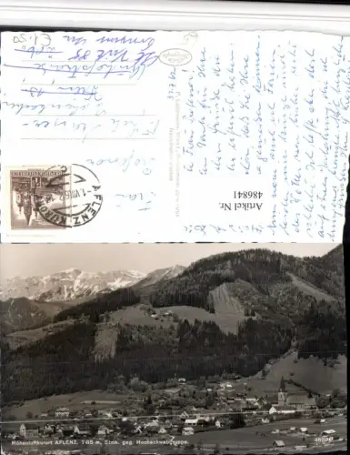 486841,Aflenz Totale geg. Hochschwab Bergkulisse