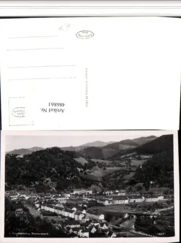 486861,Kapfenberg Teilansicht Bergkulisse