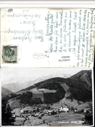 486863,Aflenz Totale Bergkulisse