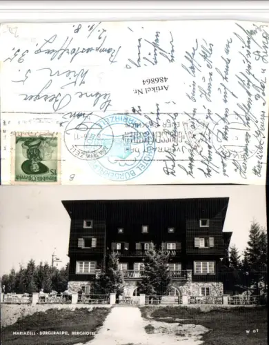 486864,Mariazell Bürgeralpe Berghotel