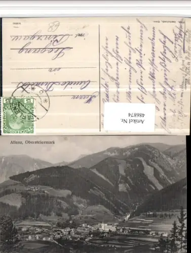 486874,Aflenz Totale Bergkulisse