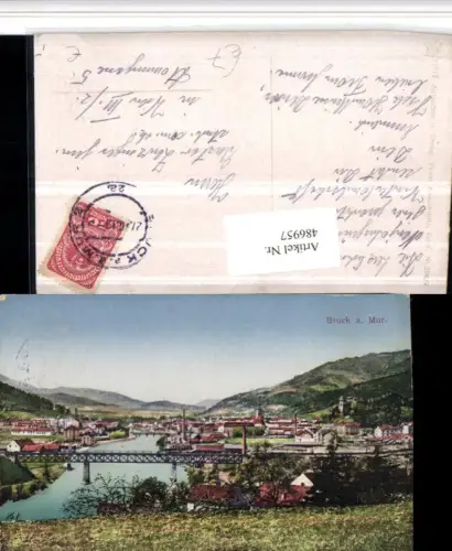 486957,Bruck an d. Mur Totale Brücke