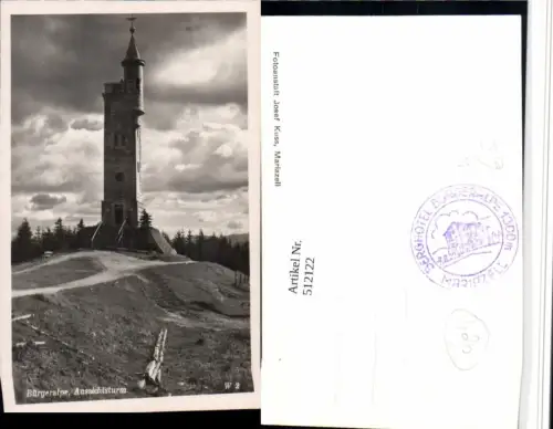 512122,Bürgeralpe b. Mariazell Aussichtsturm Turm