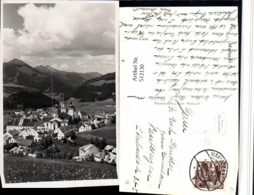 512130,Mariazell Totale Bergkulisse