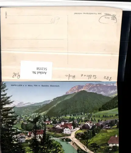 512158,Kapellen an d. Mürz Totale Bergkulisse