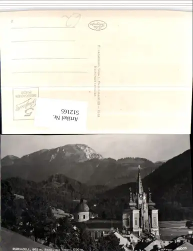 512165,Mariazell Kirche m. Tonion Bergkulisse