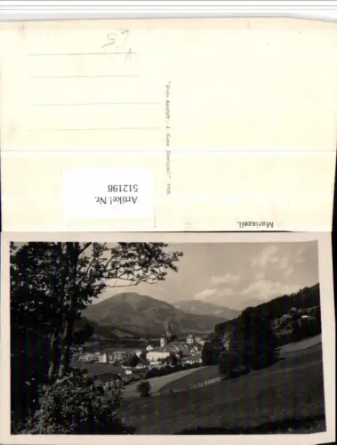 512198,Mariazell Teilansicht Bergkulisse pub J. Kuss