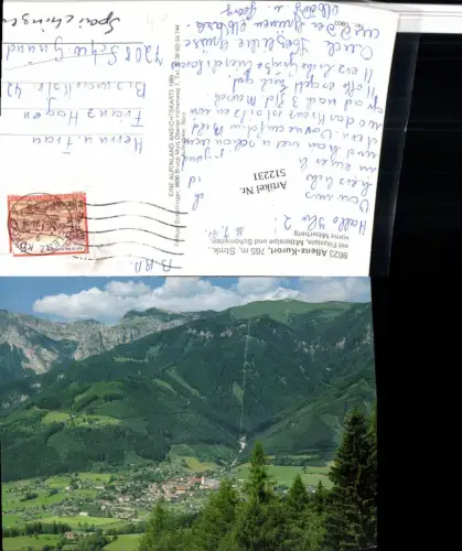 512231,Aflenz Totale m. Fölzstein Bergkulisse