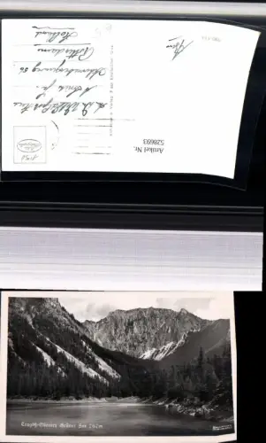 ,Foto Ak Tragöß Oberort Grüner See