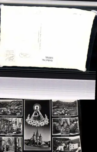 ,Mehrbild Ak Mariazell Gnadenaltar Heiligenbrunn Schatzkammer Religion