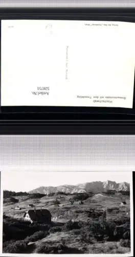 ,Hochschwab Sonnschienhütte m. d. TrenchtlingTragöß