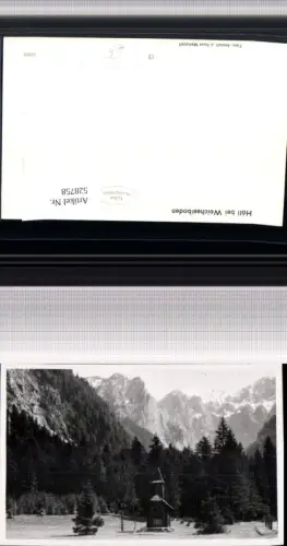 ,Foto Ak Höll b. Weichselboden Mariazell