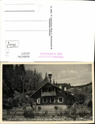 537377,Alpl bei Krieglach Rossegger Waldheimat pub Ledermann 35510