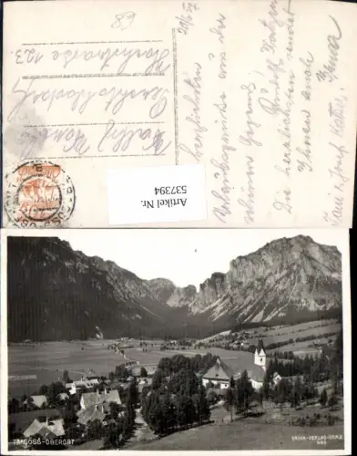 537394,Tragöss Oberort Ortsansicht pub 1925