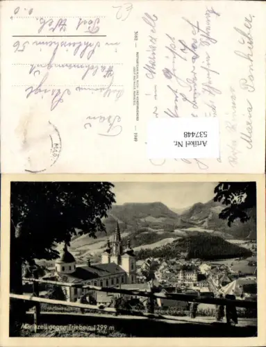 537448,Mariazell Maria Zell 1949