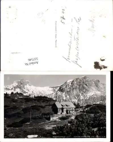 537546,Hochschwab Aflenz Thörl St. Ilgen