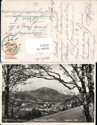 537612,Mariazell Maria Zell m. Ötscher pub Ledermann 23673