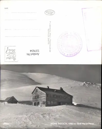 537634,Hohe Veitsch Graf Meran Haus