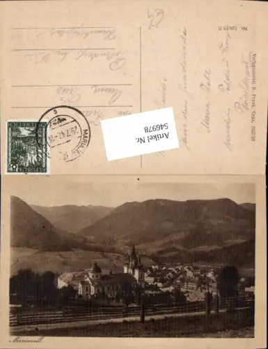 546978,Mariazell Maria Zell