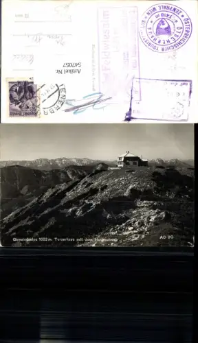 547057,Gemeindealpe bei Mariazell Maria Zell Terzerhaus Hochschwab Aflenz