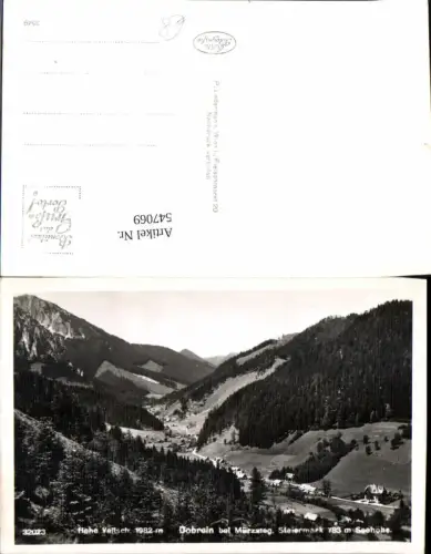547069,Hohe Veitsch Dobrein bei Mürzsteg Neuberg an der Mürz