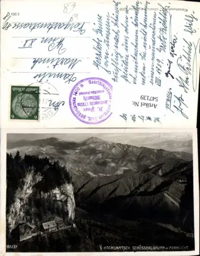 547139,Hochlantsch Schüsserlbrunn Mixnitz Breitenau Fladnitz an der Teichalm