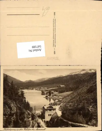 547189,Hubertussee in der Walster Mariazell Maria Zell Kraftwerk