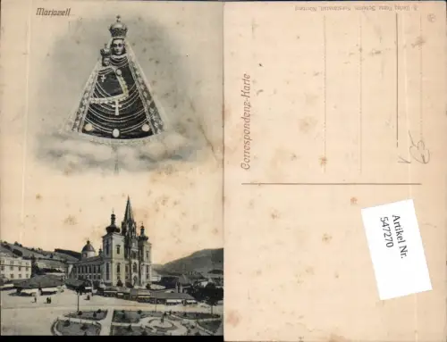 547270,Gnadenmutter Mariazell Maria Zell Basilika pub Schemm