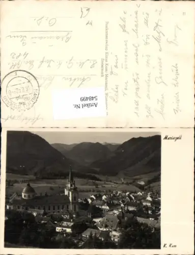 548499,Mariazell Maria Zell pub Kuss 12 Feldpost