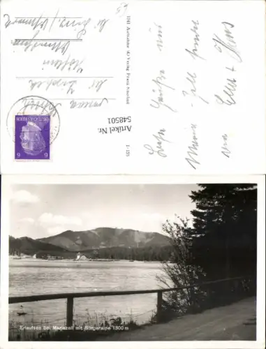548501,Mariazell Maria Zell Erlaufsee Mitterbach m. Bürgeralpe