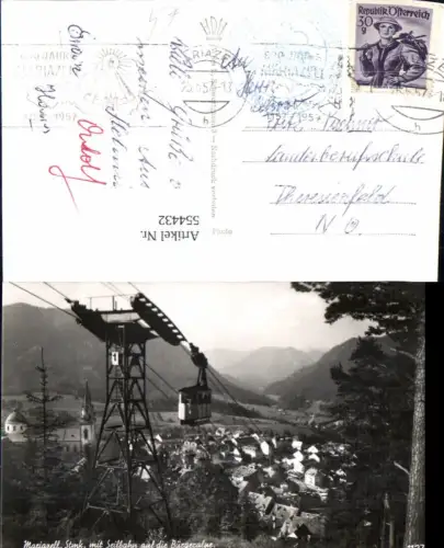 554432,Mariazell Maria Zell Seilbahn Gondel Bergbahn