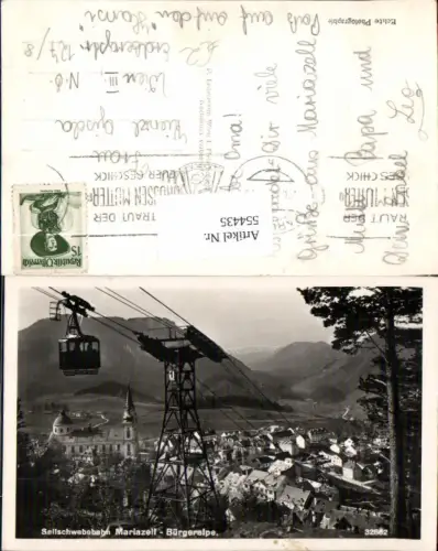 554435,Mariazell Maria Zell Seilbahn Bürgeralpe