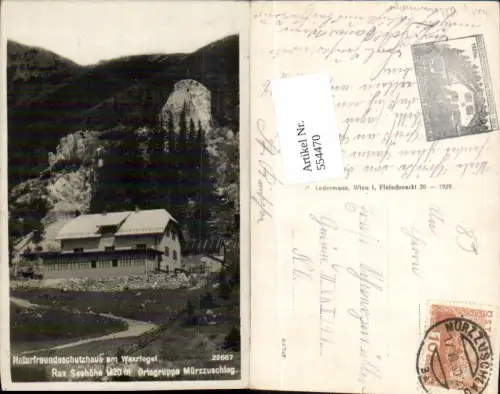 554470,Naturfreundehaus Waxriegel bei Puchberg Rax Schneeberg Naturfreunde Mürzzuschlag