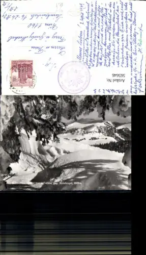 565646,Foto Ak Hinteralm Skihütten geg. Spielkogel Mürzsteg Neuberg an der Mürz