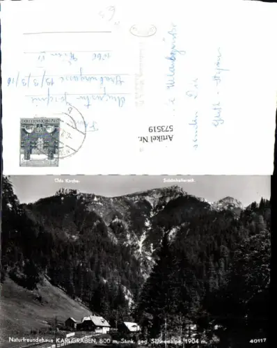 573519,Naturfreundehaus Karlgraben Schneealpe bei Neuberg a.d. Mürz