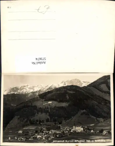 573674,Foto Ak Aflenz Ansicht