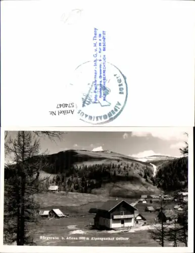 574047,Foto Ak Aflenz Bürgeralm Alpengasthof Gollner