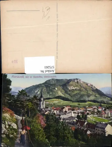 575261,tolle AK Mariazell Maria Zell