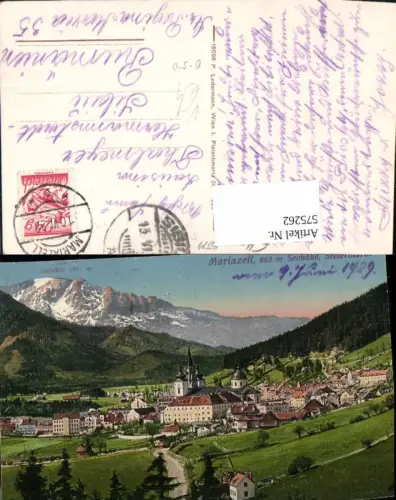 575262,tolle AK Mariazell Maria Zell