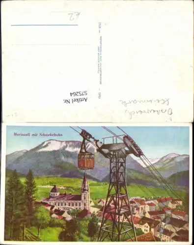575264,Mariazell Maria Zell Schwebebahn