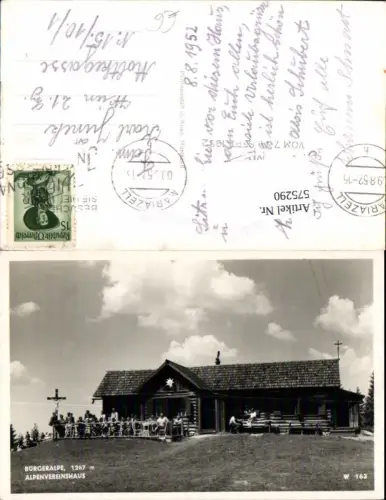 575290,Mariazell Maria Zell Bürgeralpe Alpenvereinshaus