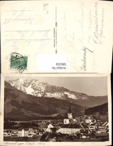 580259,Mariazell geg. Ötscher pub P. Ledermann 29582
