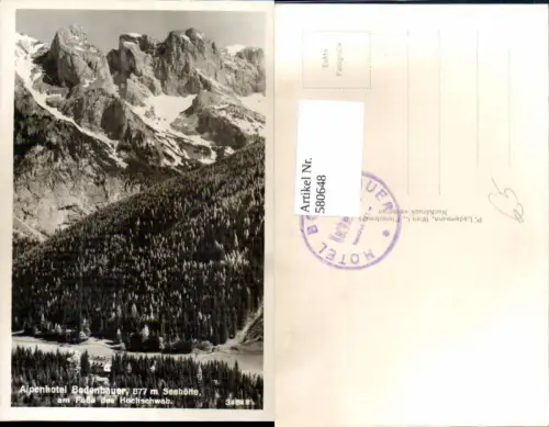 580648,Foto Ak Sankt Ilgen Thörl Aflenz Bodenbauer a. Fuße d. Hochschwab