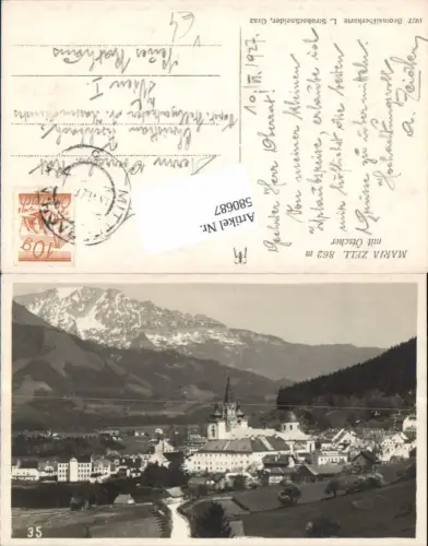 580687,Mariazell m. Ötscher pub L. Strohschneider 35